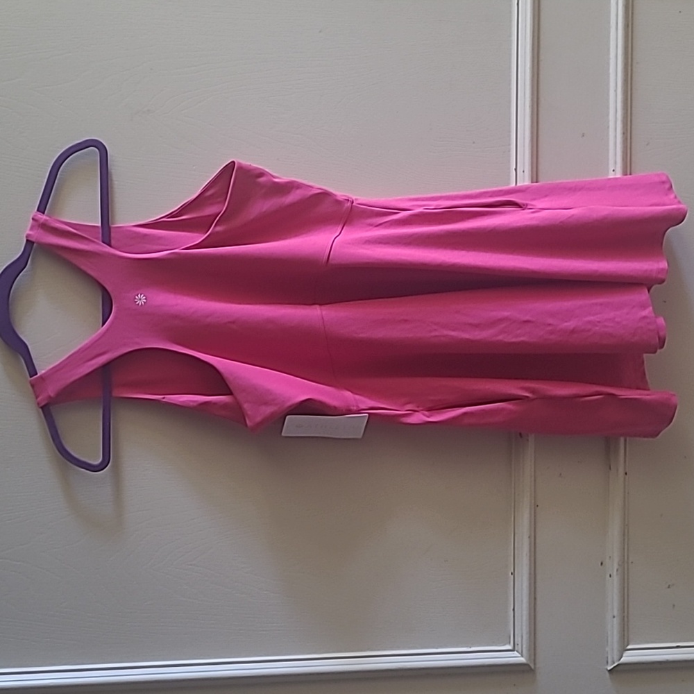 NEW Athleta Conscious Dress Barbie Pink Sz XL - Picture 4 of 9